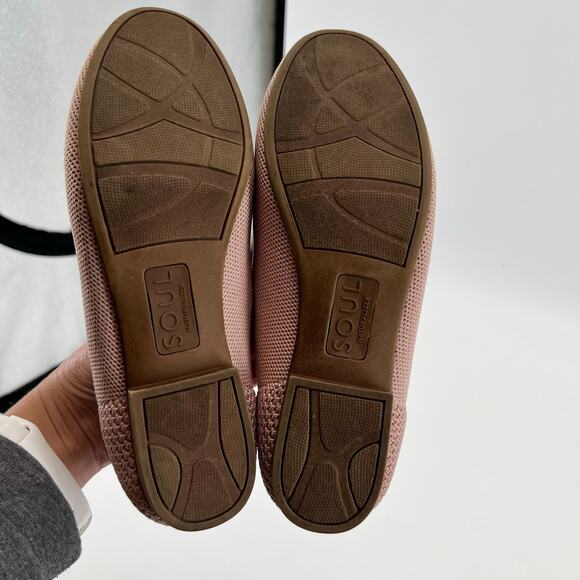 Soul Naturalizer Alexis 2 Pink Mauve Mesh Fabric Slip-On Loafer Flats size 8 - Picture 6 of 8